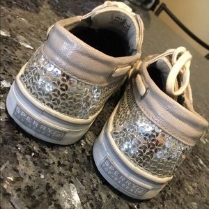 Sperry sequin topsiders
